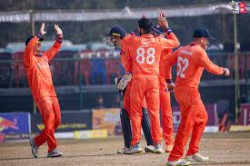 नामिबियामाथि नेदरल्याण्डस ५९ रनले विजयी